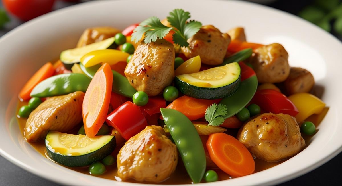 Poêlée de légumes au curry et poulet savoureux.jpg